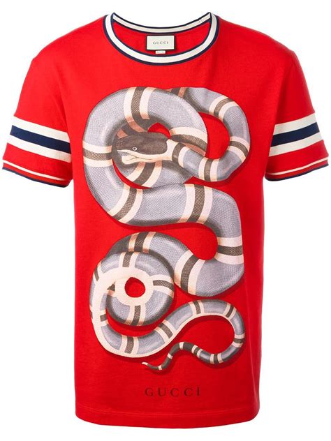 t shirt gucci serpente a cerchio|gucci snake jewelry.